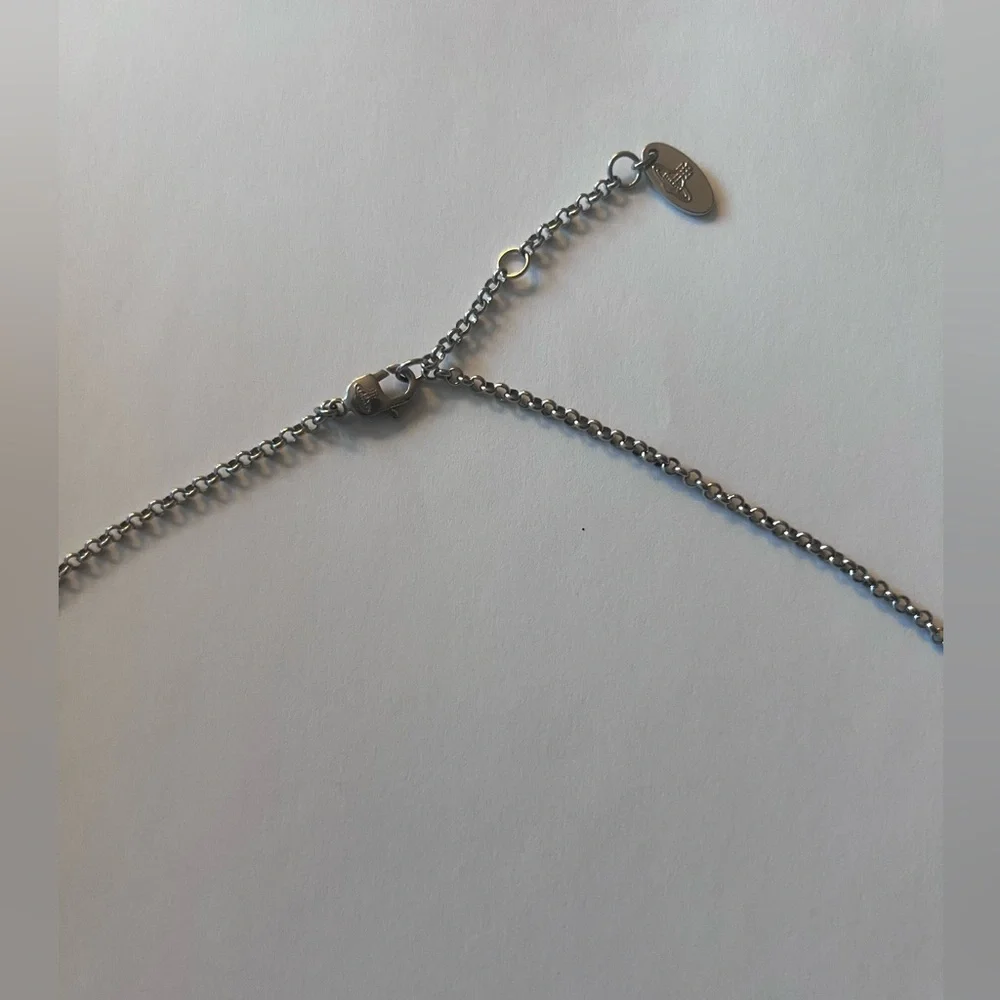 Vivienne Westwood Mini Bas Relief Necklace Choker - Picture 3 of 11